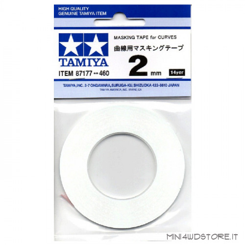 Nastro Masking Tape da 2mm per Curve